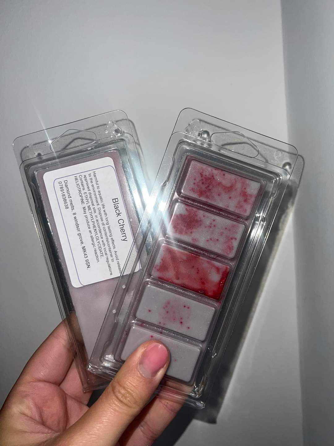 black cherry wax melt bar