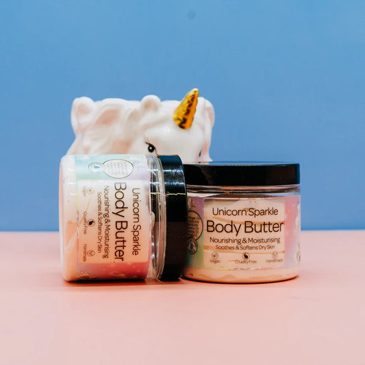 Unicorn sparkle body butter